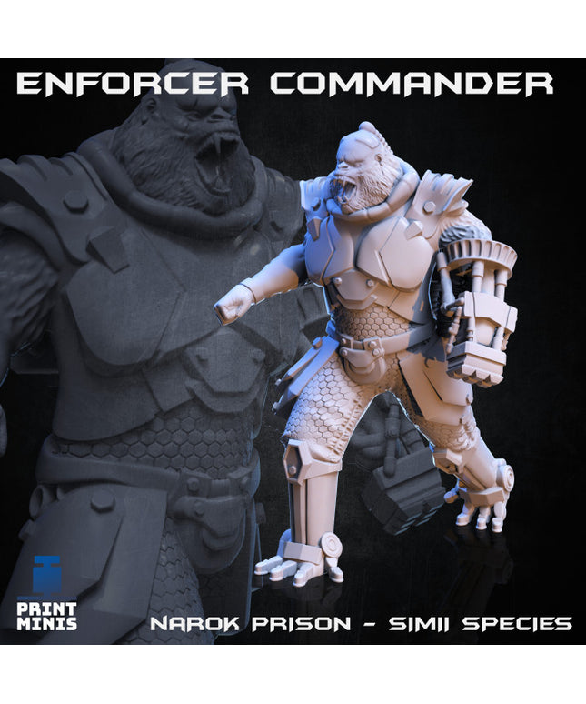 Enforcer Commander - Simii Species - Narok Prison Collection