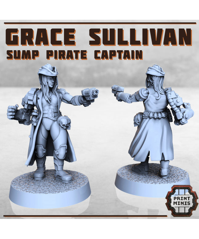Grace Sullivan - Sump Pirate Captain