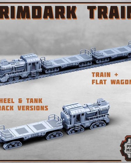 Grimdark Train w/ Wagon