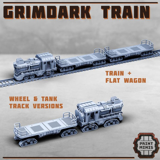 Grimdark Train w/ Wagon