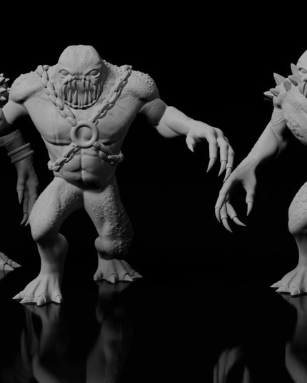 Cave Trolls - 3 Figures