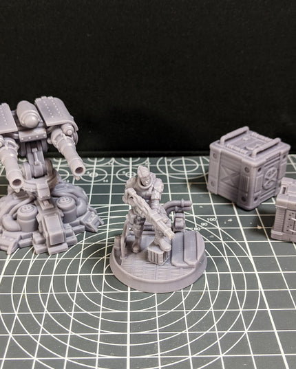 Auto Defence Turret x2 - Dieselpunk Collection
