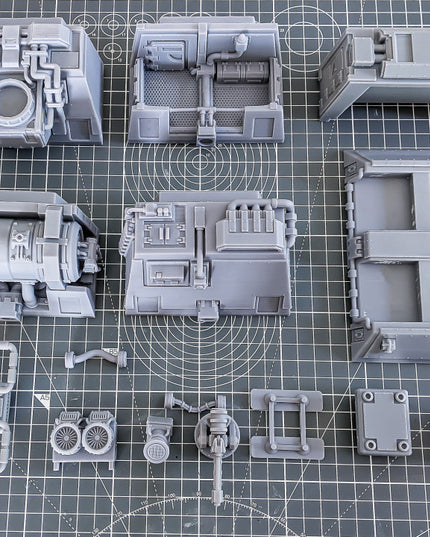 The Helhound Military Hover Train - Automata Collection