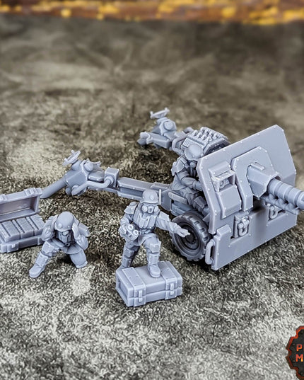 Heavy Battery Dioramas x3