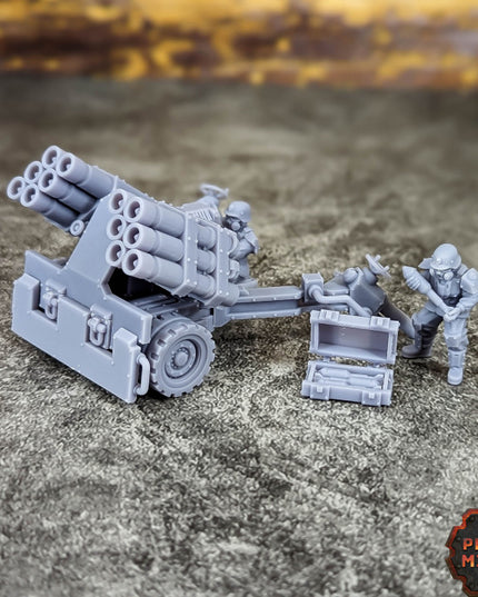 Heavy Battery Dioramas x3