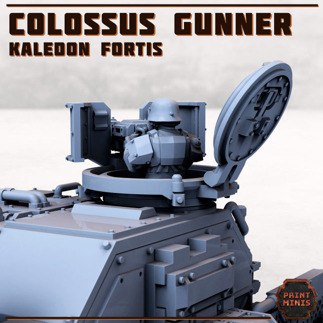 Colossus Cab Crew x3 and Gunner