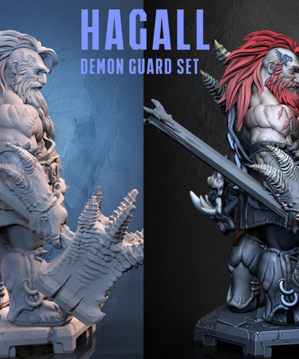 Hagall - Demon Guard Set