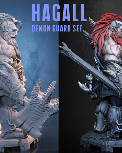 Hagall - Demon Guard Set