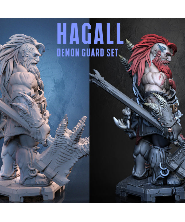 Hagall - Demon Guard Set
