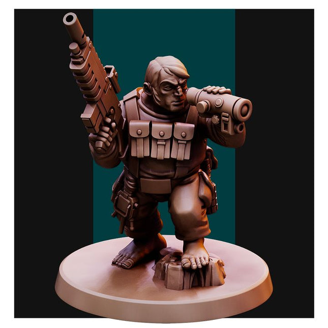 Halflings Recon Team X6 MINIATURES