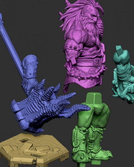 Hagall - Demon Guard Set