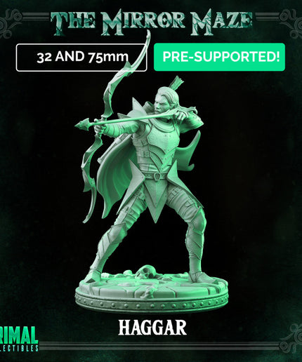 Elf - Haggar - THE MIRROR MAZE - MASTERS OF DUNGEONS QUEST