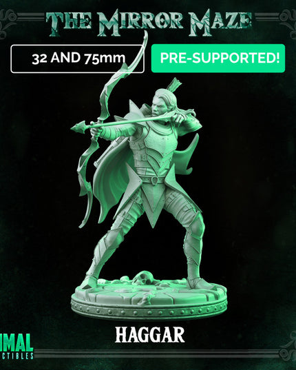 Elf - Haggar - THE MIRROR MAZE - MASTERS OF DUNGEONS QUEST