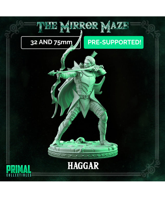 Elf - Haggar - THE MIRROR MAZE - MASTERS OF DUNGEONS QUEST
