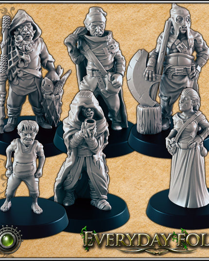Everyday Folk / Half-orc folks