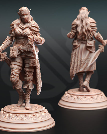 Water Genasi Swashbuckler Rogue - Hali Brookes