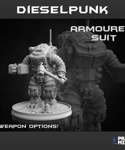 Armoured Hard Suit - Dieselpunk Collection