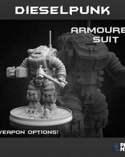 Armoured Hard Suit - Dieselpunk Collection
