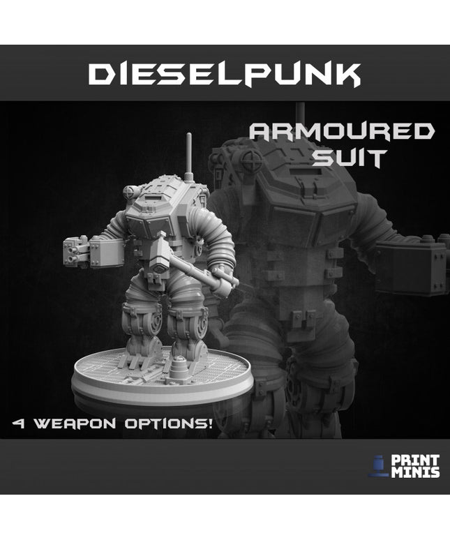 Armoured Hard Suit - Dieselpunk Collection