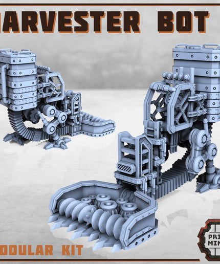 Harvester Bot with drivers