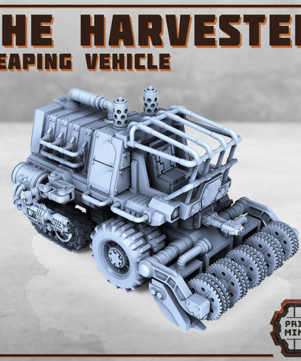 The Harvester Truck w/ drivers