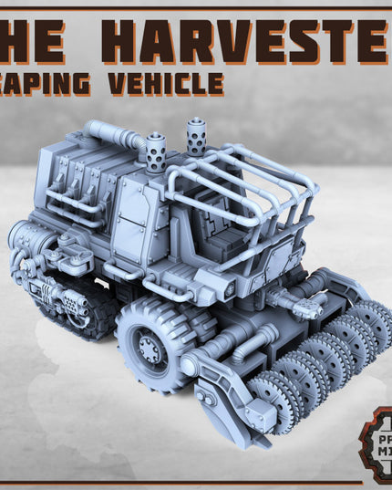The Harvester Truck w/ drivers