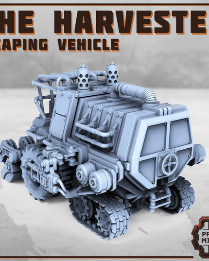 The Harvester Truck w/ drivers