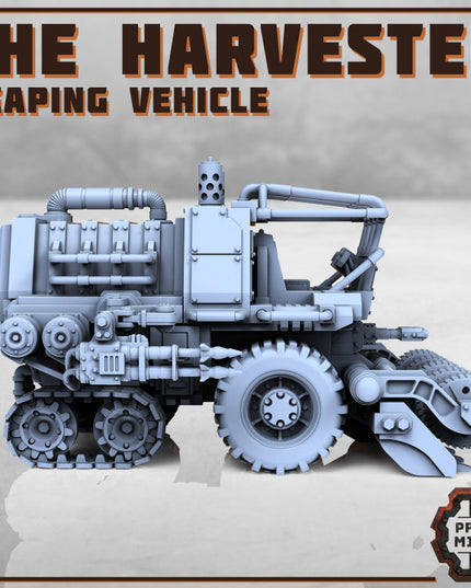 The Harvester Truck w/ drivers