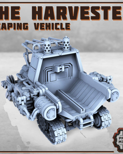 The Harvester Truck w/ drivers