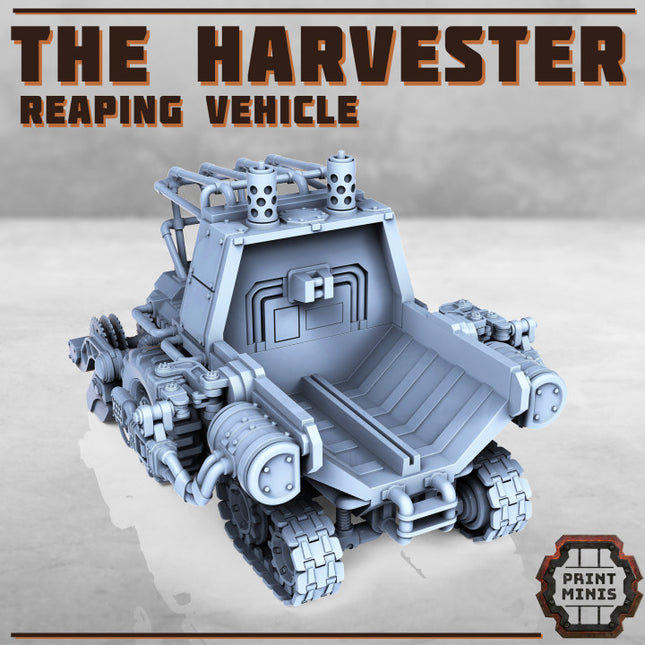 The Harvester Truck w/ drivers