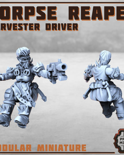 The Harvester Truck w/ drivers