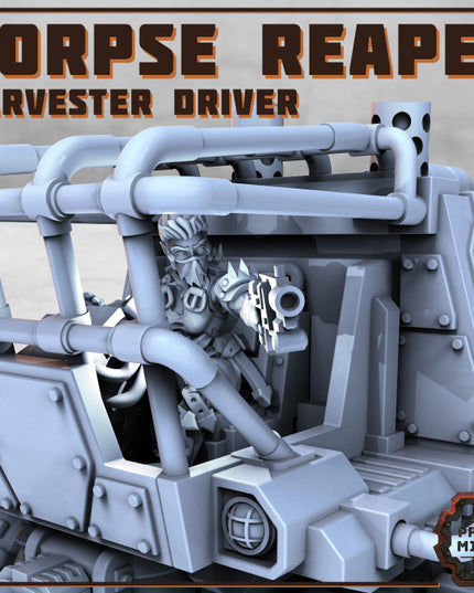 The Harvester Truck w/ drivers