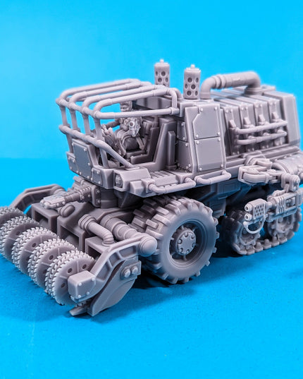 The Harvester Truck w/ drivers