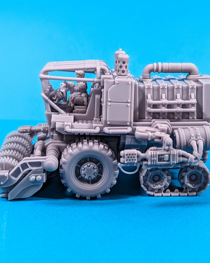 The Harvester Truck w/ drivers