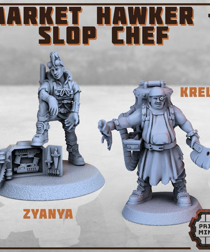 Market Hawker + Slop Chef