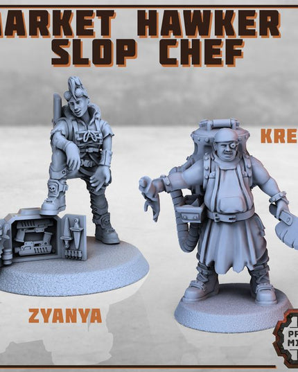 Market Hawker + Slop Chef