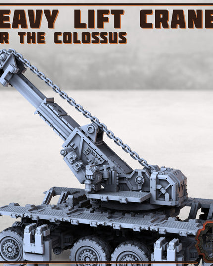 Heavy Lift Crane w/ Base