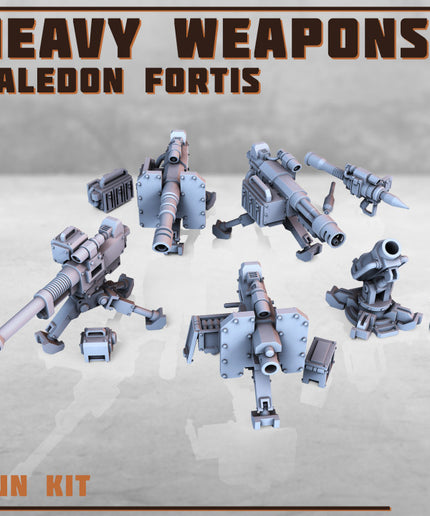 Heavy Weapons Complete Kit - Kaledon Fortis