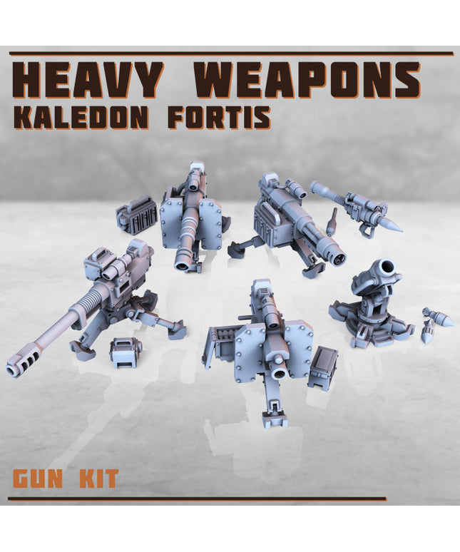 Heavy Weapons Complete Kit - Kaledon Fortis