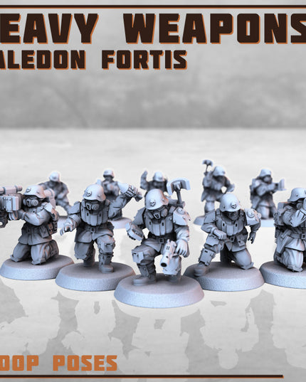 Heavy Weapons Complete Kit - Kaledon Fortis