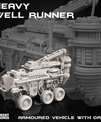 Well Runners x2 - Armoured Vehicles - Dimozian Sands Collection
