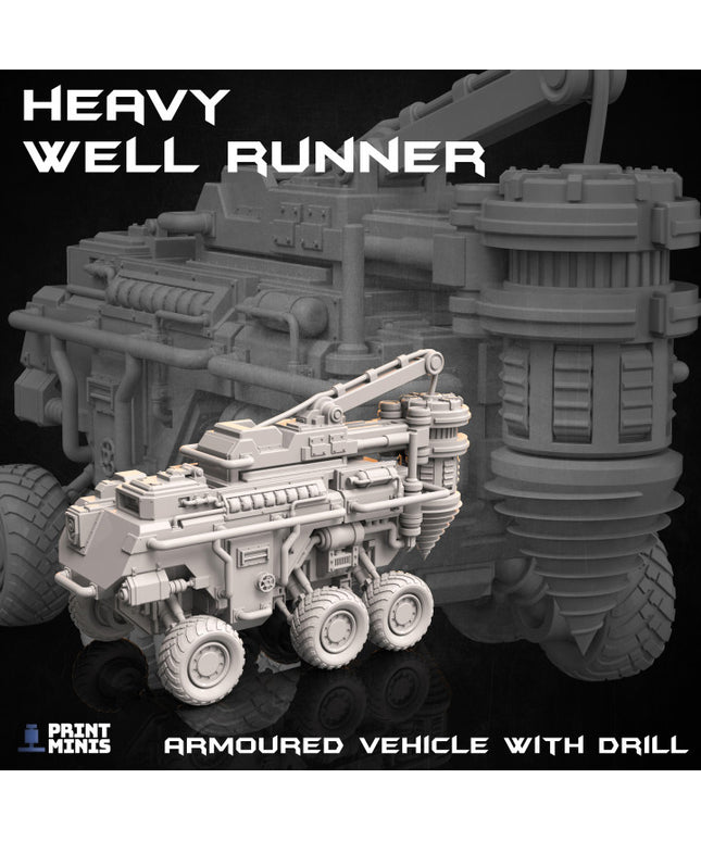 Well Runners x2 - Armoured Vehicles - Dimozian Sands Collection