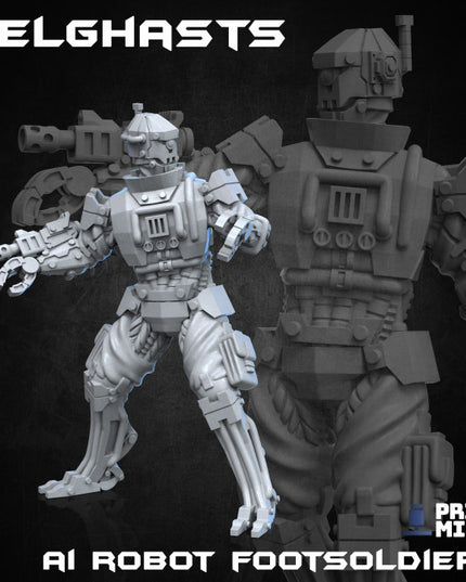 Helghast Footsoldier Robots x3 - Automata Collection