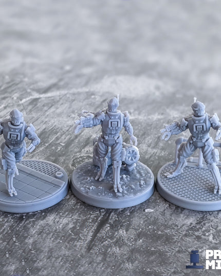 Helghast Footsoldier Robots x3 - Automata Collection
