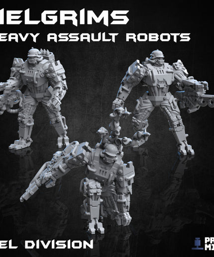 Helgrims x3 - Assault Robots - Automata Collection