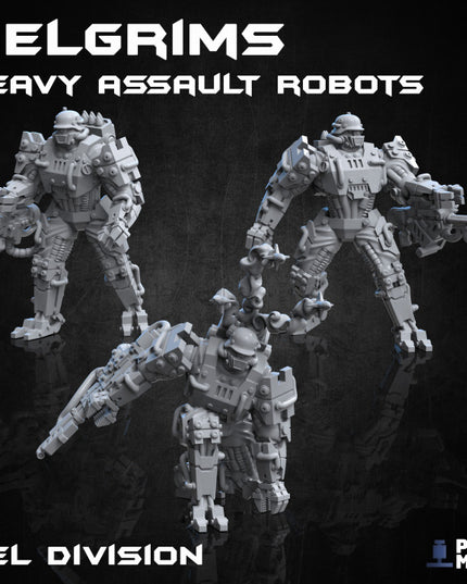 Helgrims x3 - Assault Robots - Automata Collection