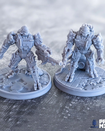 Helgrims x3 - Assault Robots - Automata Collection