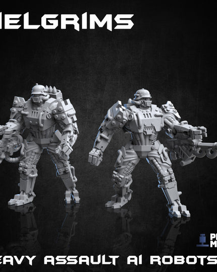 Helgrims x3 - Assault Robots - Automata Collection