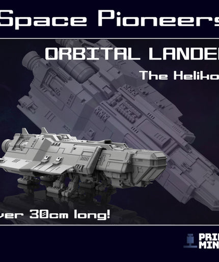 The Helikon - Orbital Lander Space Ship - Space Pioneers Collection