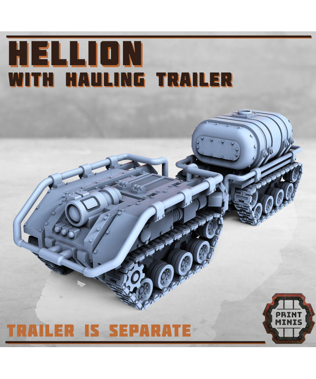 Hellion with Hauling Trailer